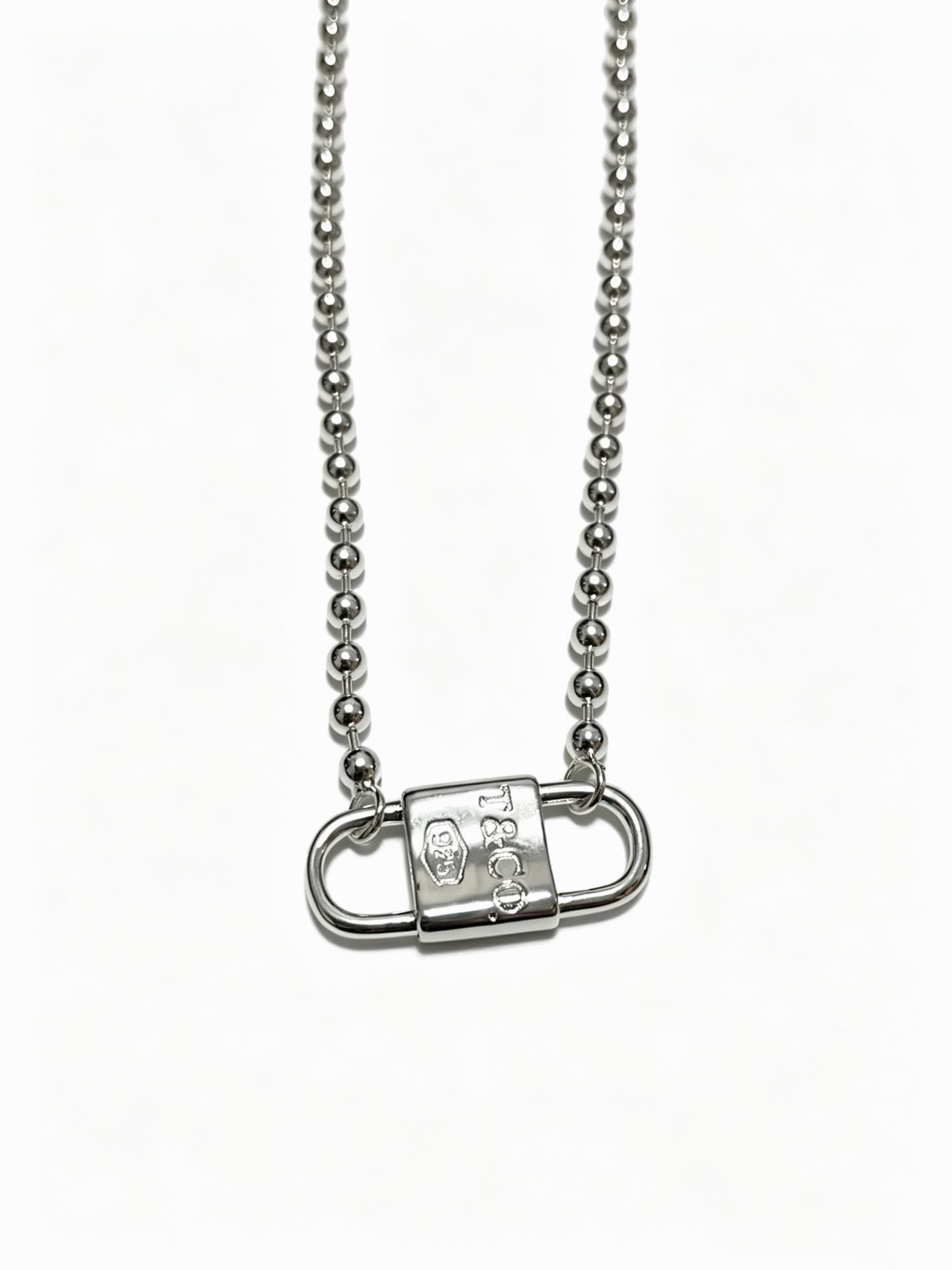 Tiffany & Co. Sterling Silver Bead Necklace
